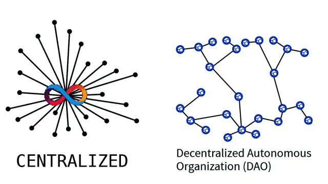 decentralized vs centralized orgsanizations
